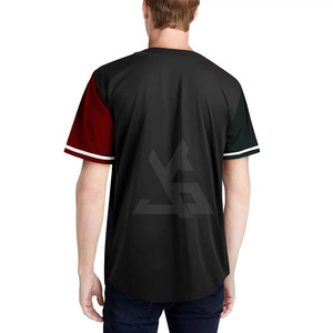 Maillots de baseball sublimés respirants Nom de l'équipe personnalisé Numéro Maillot de baseball de style professionnel - Product Image 2