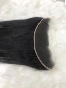 วิกผมแท้สีธรรมชาติจากเวียดนามวิกผมแท้แบบมีลูกไม้ด้านหน้าด้านหน้า100% ผมบริสุทธิ์สำหรับผู้หญิงผิวดำโมเดล750 - Product Image 3