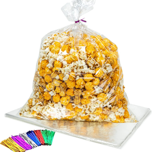 Logotipo personalizado Impresión en huecograbado Claro OPP Celofán Bolsas de regalo Grado alimenticio PE PP Impermeable Sellado térmico para goma de mascar - Product Image 5