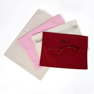 Sacs cadeaux en coton écologiques durables avec logo personnalisé en gros, emballage individuel pour boutiques, vente en vrac pour la vente au détail - Product Image 3