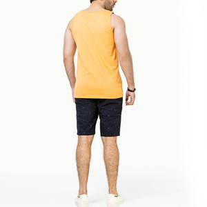 Débardeur d'été en coton de haute qualité avec Logo personnalisé pour hommes, débardeur de gymnastique en coton personnalisé, gilet de Fitness, de Singlet, d'entraînement, de musculation pour hommes - Product Image 5