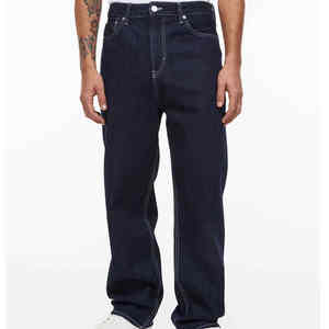 Breathable STRAIGHT <b>Man</b> Jean Premium Comfort, Durable Denim, and Stylish Design for All-day Casual Wear and Outings - Product Image 3