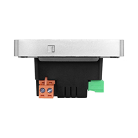 Amplificateur mural intelligent 2/4 canaux 2x25W 4x25W avec contrôle tactile, diffusion Bluetooth et radio FM pour la domotique