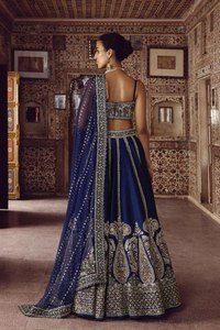 Colección de Lehengas de Diseño Rangoli en Faux Georgette con Lentejuelas y Bordado de Hilo, Choli Ajustado con Dupatta para Ocasiones Especiales - Product Image 6