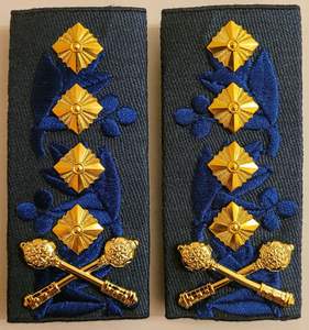 Épaulette de troisième sergent de l'Ukraine, épaulette maritime brodée de haute qualité, badge en toile à coudre, personnalisable - Product Image 2