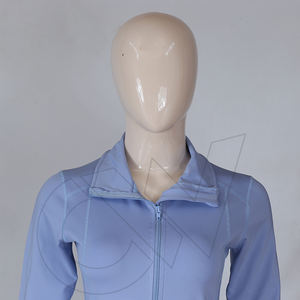 Chaquetas Deportivas Impermeables de Invierno para Mujer, de Secado Rápido, con Cuello Alto, Cierre Frontal con Logotipo y Bolsillos, Más Vendidas - Product Image 5