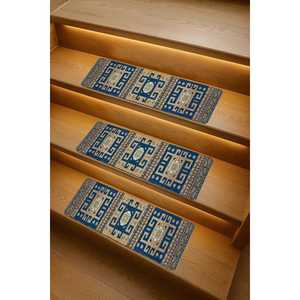 Turkish Step Rug, Kilim Step Rug, Step Rug, Washable Gift - Product Image 2