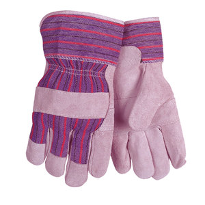 Bán buôn da bò da & cotton công nghiệp làm việc an toàn găng tay chia thiết kế với an toàn Cuff & mở rộng Hàn Găng Tay Cọ - Product Image 1