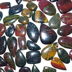 Pierre de sang naturelle pierres précieuses en vrac pierres cabochon pierres précieuses en vrac pierre précieuse naturelle top super pierre - Product Image 3