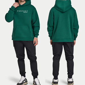 ชุดวอร์มลำลองผู้ชาย ระบายอากาศได้ดี สวมใส่สบาย ชุดวอร์มผู้ชายไซส์ใหญ่ ชุดมีฮู้ด ผ้าฝ้าย 100% สำหรับวิ่งจ๊อกกิ้ง - Product Image 4