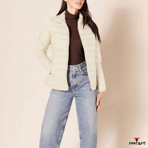 Nueva Colección 2026, Chaqueta Acolchada de Invierno para Mujer, Manga Larga, Cuello Alto, Algodón Transpirable, con Cinturón, Precio Económico - Product Image 4