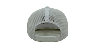 Casquette de camionneur blanche structurée au design personnalisable, tenue sportive et tendance Streetwear pour adultes, fabriquée au Vietnam Fabricant - Product Image 5