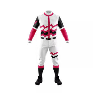 Conjunto de uniforme de pelota base Uniforme de béisbol de alta calidad para hombres y uniformes deportivos de Softbol - Product Image 1