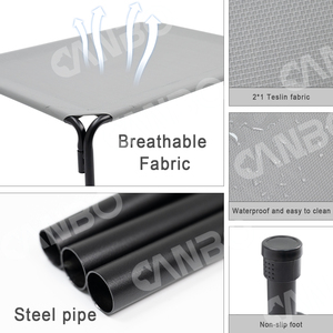 2025 Canbopet Ademend Verhoogd Huisdier <span class=keywords><strong>Bed</strong></span> Draagbare Hond Camping <span class=keywords><strong>Bed</strong></span> Buiten Lichtgewicht - Product Image 3