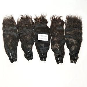 100% Raw barato proveedor Virgen al por mayor sin procesamiento químico color negro Paquetes ondulados extensiones de cabello humano vietnamita - Product Image 2