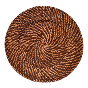 Vente en gros Assiettes de présentation en rotin Décoration de salle à manger écologique faite à la main Plateaux de service durables et légers pour hôtels - Product Image 4