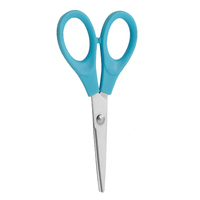 Ciseaux à ongles droits en acier inoxydable, pointus et brillants, confortables pour droitiers, pour manucure et coiffure