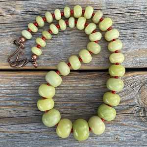 Collar de nudo de cuarzo Natural Zooying con colgante de topacio ahumado, cadena de clavícula ajustable, joyería para mujer - Product Image 1