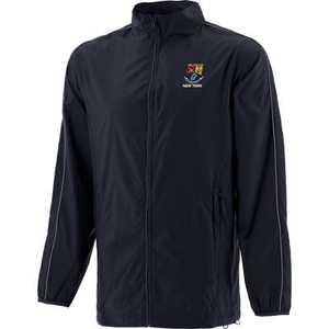 Veste de pluie confortable et élégante grande taille pour homme avec col montant - Product Image 1