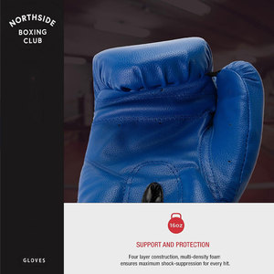 Gants de boxe tendance 2025, style attrayant, lacets, gants de boxe solides pour la lutte et les coups de poing - Product Image 3