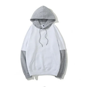 Sudaderas con capucha con estampado personalizado al por mayor de alta calidad fabricantes sudaderas recortadas calle hombres Sudadera con capucha con estampado - Product Image 5