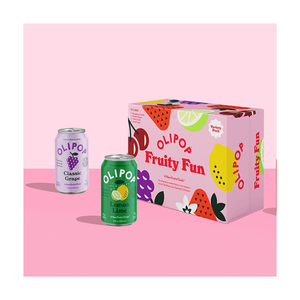Boisson gazeuse classique OliPop au raisin, faible en sucre, pour les fêtes - Product Image 6