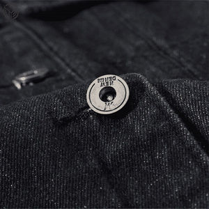 Respirant OEM vente en gros hommes Biker cuir gilet mode Style extérieur Streetwear Denim gilet haute qualité Logo personnalisé - Product Image 3