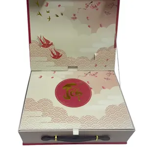 Custom Creative Gift Box Paper Board Rigid Boxes Recyclable Custom Lid Rigid Magnetic Closure Gift Box
