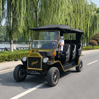 Voiturette de golf électrique 4 places UC-VSB-12, élégante, pour les terrains de golf et les centres de villégiature