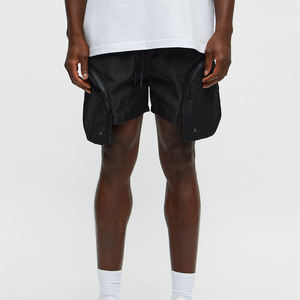 Short Géo Confortable 100% Coton pour Homme Poche Avant Solide Respirant Durable pour High Street Casual Wear Activités Quotidiennes - Product Image 1