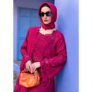 ชุดเดรสงานเลี้ยงแบบทางการปักลายดีไซเนอร์ชาวปากีสถานสำหรับสุภาพสตรี ชุดเดรสงานเลี้ยง 3 ชิ้น ดีไซน์พิเศษจากดีไซเนอร์อินเดีย-ปากีสถานสำหรับผู้หญิง - Product Image 6