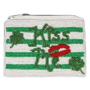 Trendy High Quality MODERN Customizable Handmade Beaded Embroidery White Coin <b>Purse</b> Fancy Jewelry Style Customized Packing - Product Image 6