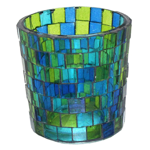 Miroir en verre d'argent brut, 10 pièces, décoration de maison, support votif fait à la main et personnalisé - Product Image 6