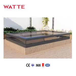 Fenêtre <span class=keywords><strong>de</strong></span> toit en gaze verticale en aluminium sur mesure, double vitrage isolant avec moteur électrique <span class=keywords><strong>pour</strong></span> puits <span class=keywords><strong>de</strong></span> <span class=keywords><strong>lumière</strong></span> <span class=keywords><strong>de</strong></span> <span class=keywords><strong>sous</strong></span>-<span class=keywords><strong>sol</strong></span> - Product Image 1