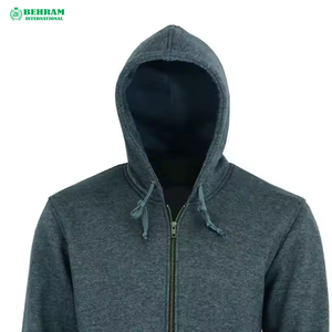 Sweat à capuche unisexe personnalisé OEM, chaud et zippé |   Sweat-shirts à fermeture éclair élégants et décontractés pour le streetwear et la salle de sport, 100% coton, respirants, séchage rapide - Product Image 6