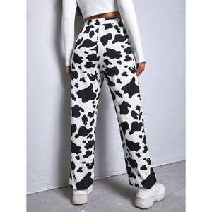 Último modelo de pantalón para correr de lana informal para mujer, pantalones de chándal personalizados para mujer, logotipo con cordón, nuevo estilo, ropa deportiva de invierno ODM - Product Image 2