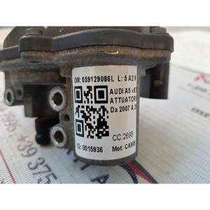 ACTUADOR DE LA CLAPETA DEL COLECTOR DE ADMISIÓN AUDI A5 Serie Sedán (8T3) 059129086L CAMB diésel 2698 (07>17) - Product Image 6