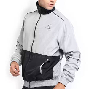 Veste coupe-vent sur mesure de qualité supérieure pour hommes Veste coupe-vent en nylon super robuste - Product Image 2