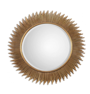 Espejo Decorativo de Metal con Forma Rectangular Simple, Accesorio de Decoración de Lujo Único, Espejo de Pared para Baño con Marco de Metal - Product Image 3