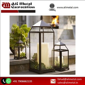 Exquisita vela de madera Linterna Decoración ecológica para el hogar para Navidad y celebraciones festivas - Product Image 2