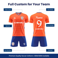 Camiseta de Fútbol con Estampado de Ondas Naranja y Negro, 160GSM, Poliéster, con Logotipo Personalizado Serigrafiado