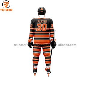 Nuevo 2025 100% poliéster transpirable equipo de alta calidad transpirable campo Hockey Jersey sublimación hockey sobre hielo servicio OEM - Product Image 2