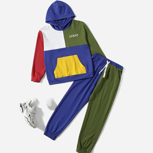 ชุดเสื้อผ้าแบบสวมหัวพิมพ์ลายโลโก้แบบกำหนดเองชุดเสื้อผ้ายอดนิยมในฤดูหนาว2026แบบลำลอง - Product Image 1