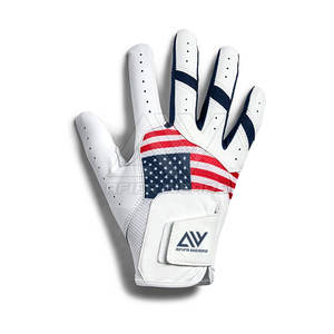 Gants de golf en cuir véritable personnalisables de haute qualité pour hommes et femmes, main droite, logo personnalisé, antidérapants, légers, fabriqués au Pakistan - Product Image 2