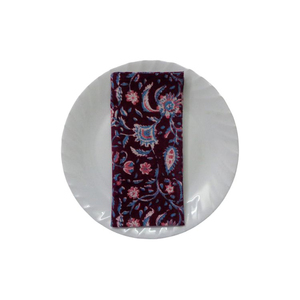 Fabricant indien fait à la main en bloc imprimé 100% coton brodé serviette de table serviettes en tissu et accessoires vente en gros prix - Product Image 4