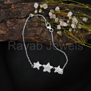 Pulsera de Plata de Ley 925 con Estrella Brillante para Mujer, Relleno de Resina de Cenizas, Recuerdo de Leche Materna, Joyería para Bodas al por Mayor - Product Image 6