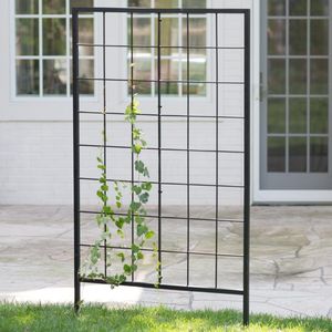 Treillis de jardin en métal durable offrant un solide soutien vertical décoratif pour les plantes grimpantes dans les jardins extérieurs - Product Image 2