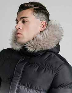 Veste parka matelassée épaisse pour homme, style streetwear d'hiver, vêtement d'extérieur chaud et isolé - Product Image 2