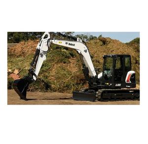 Excavatrice Bobcat E85 à vendre, faible nombre d'heures, système hydraulique puissant, prête pour la construction professionnelle, l'aménagement paysager et la démolition - Product Image 3