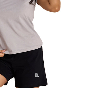 Shorts Casuales de Verano para Mujer, 100% Algodón, Ecológicos, Transpirables, de Secado Rápido, Cintura Alta, Corte Regular - Product Image 2